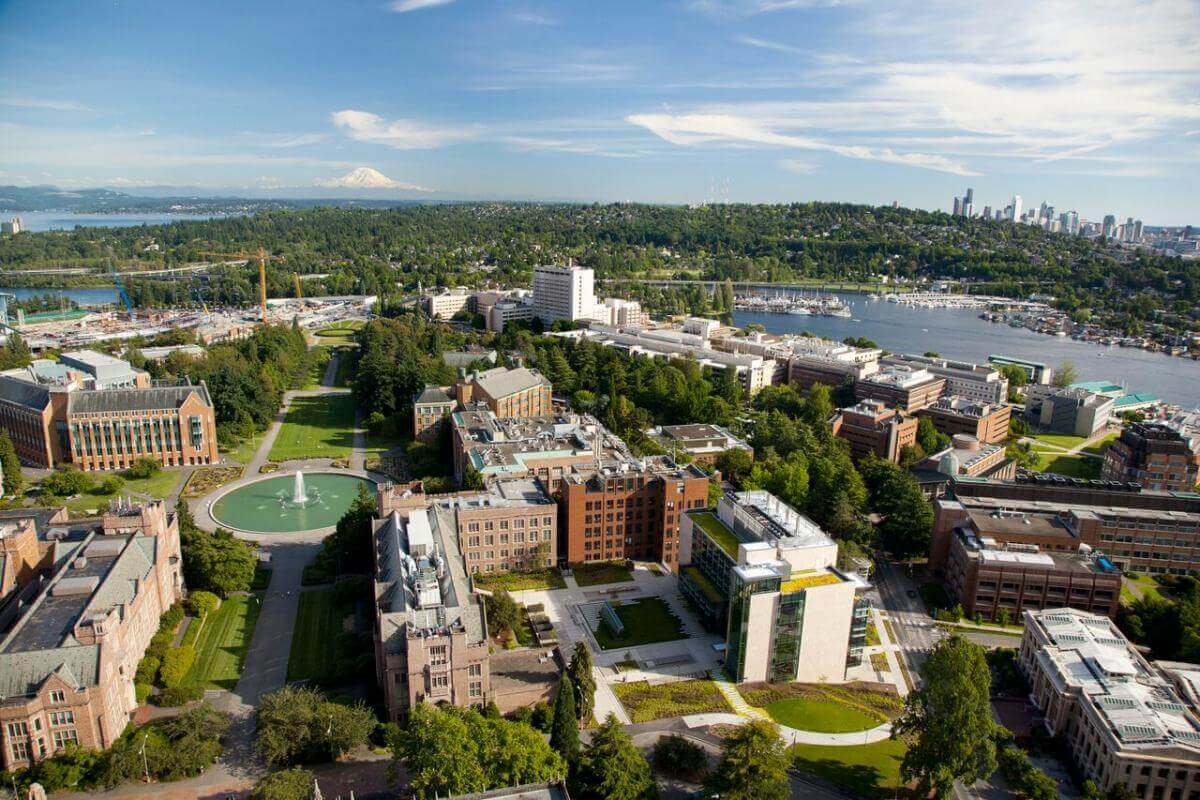 華盛頓大學俯瞰景