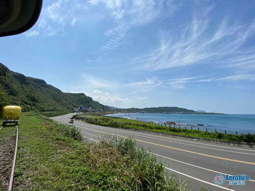 深澳八斗子一日行程 鐵道腳踏車 八斗子 忘憂谷 大坪海岸 Aerobile