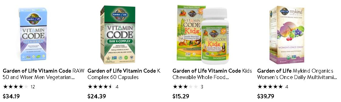 必買維他命 - Garden of Life - Vitamin Code 2